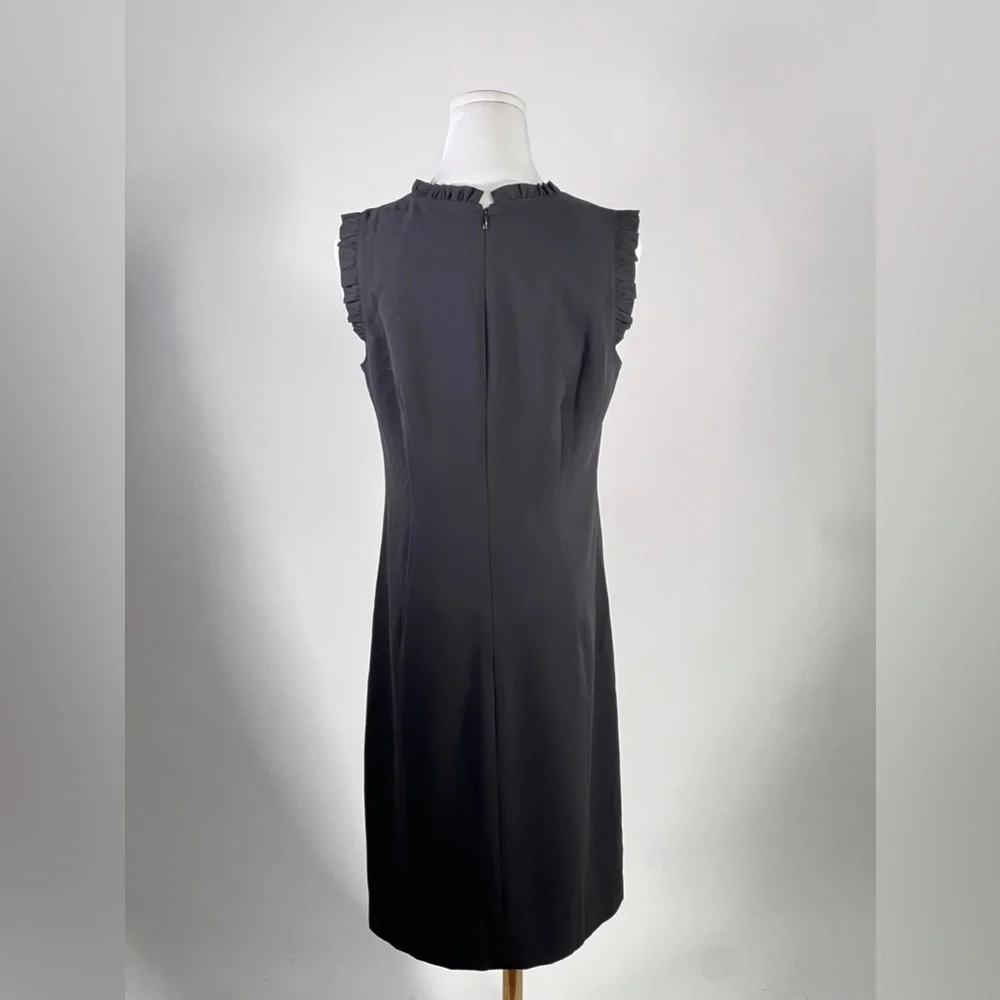 NWT J Crew Ruffleneck suit dress - Picture 4 of 10